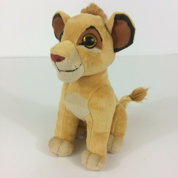 TY Sparkle Disney The Lion King Simba Plush 7" Cub Stuffed Animal Glitter Eyes - Picture 2 of 12